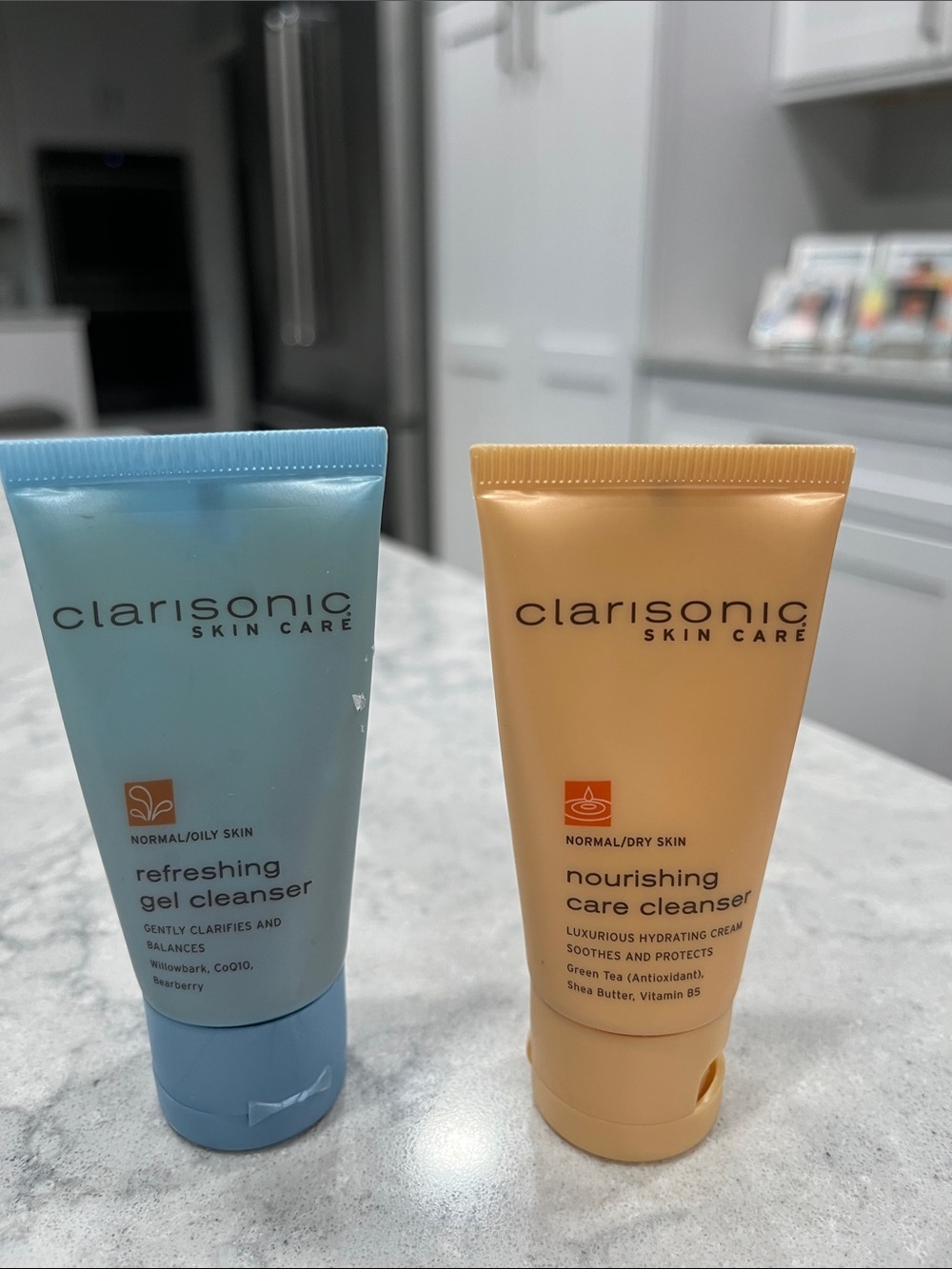 2 x Clarisonic Travel Size Cleansers 1 oz. each-New